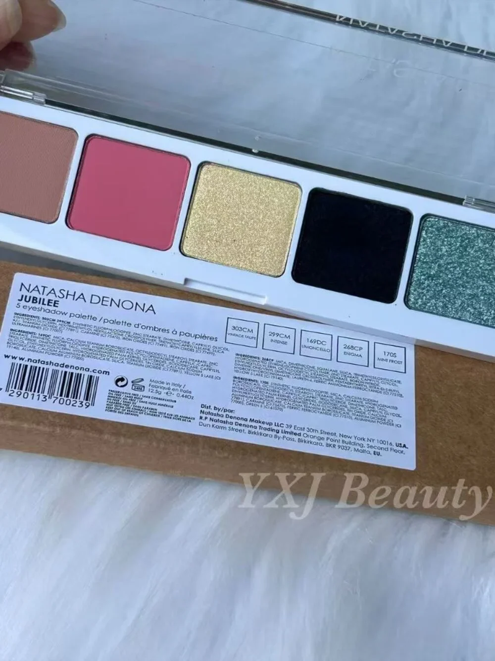 New In Box Natasha Denona Eyeshadow Palette~Jubilee~Full Size 12.5 g/0.44 oz